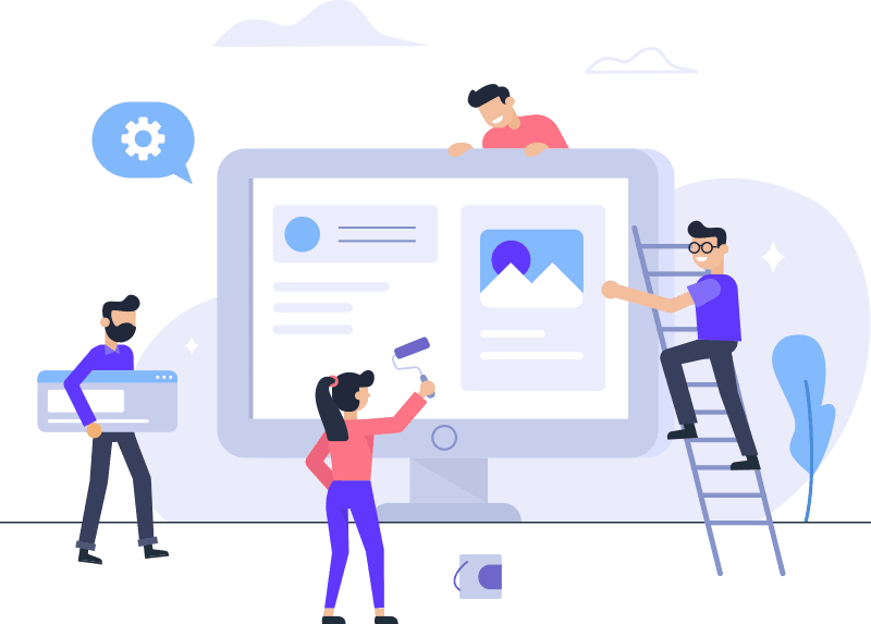 Automobile ERP Illustration